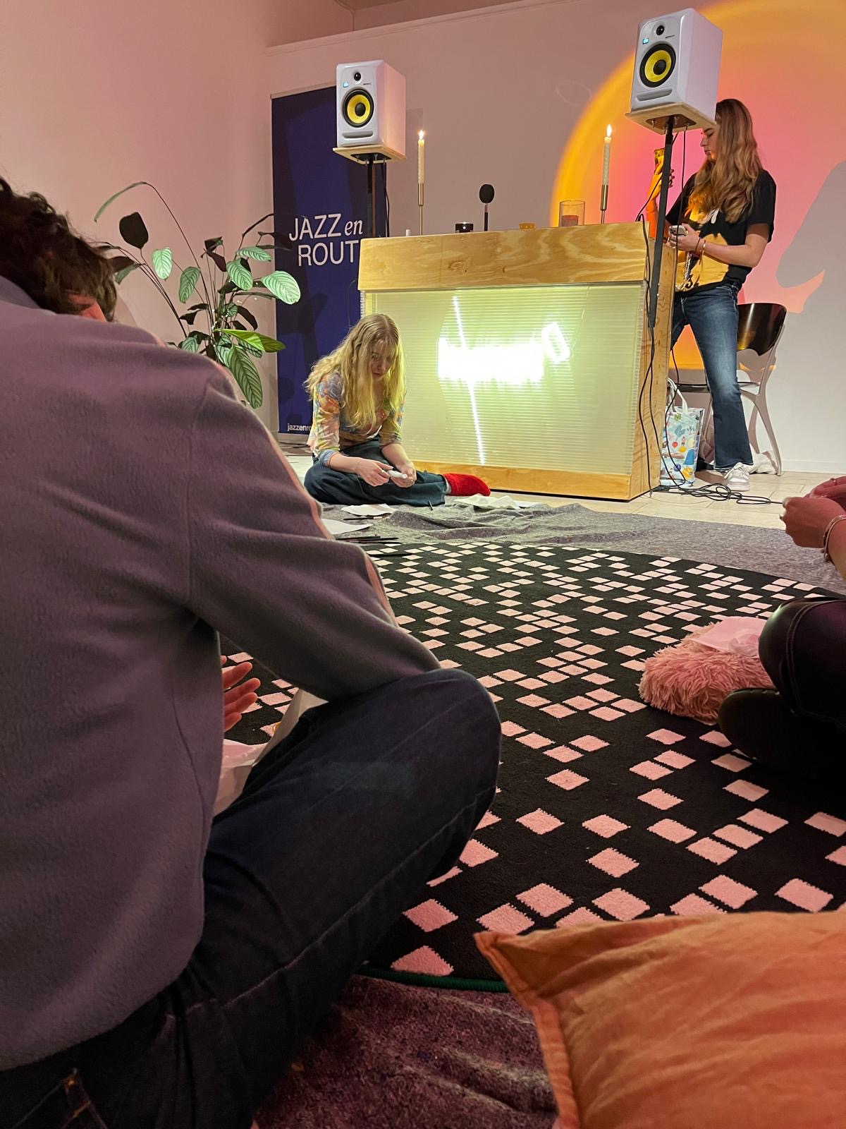 A Disc:nnect workshop moment at Kunstbar